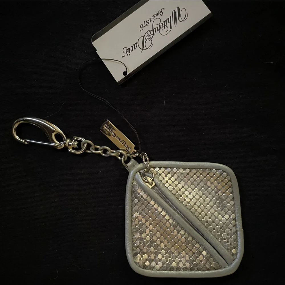 Whiting & Davis: Silver Coin Purse - Picture 1 of 3